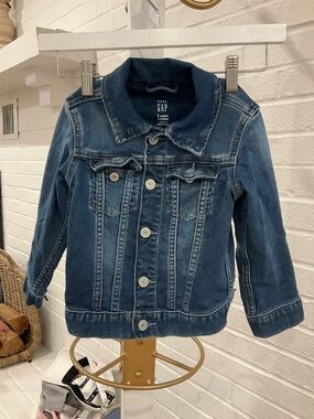 GAP Kids Dark Blue Denim Jacket